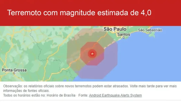 Tremor em SP                   Instabilidade Tectônica                      da Faixa Ribeira (junho 2023)