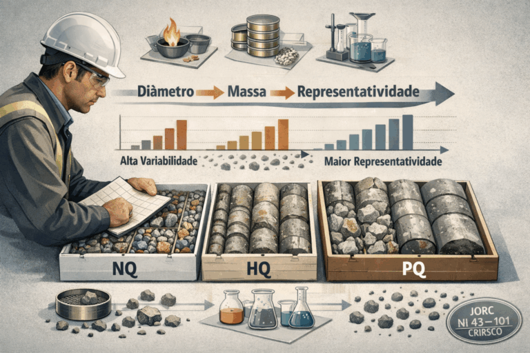 Diâmetro, massa e representatividade: fundamentos estatísticos e normativos